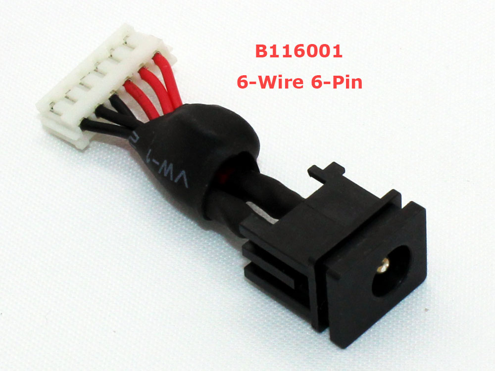 (image for) Toshiba Qosmio F40 F45 F45-AV410 F45-AV411 F45-AV411B F45-AV412 F45-AV413 F45-AV423 F45-AV425 V000929800 V000928070 AC DC Power Jack Socket Connector Charging Port DC IN Cable Wire Harness